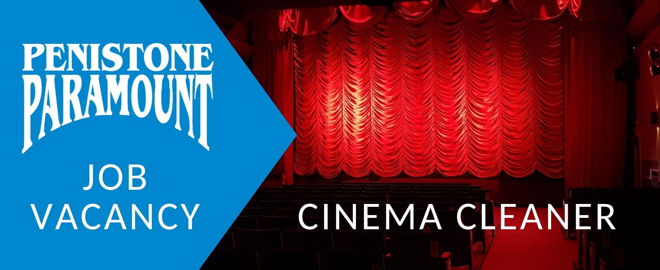 Vacancy: Cinema Cleaner 